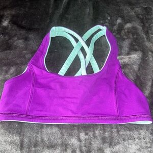 Lvivva by lululemon Purple and Mint Kids Sports Top